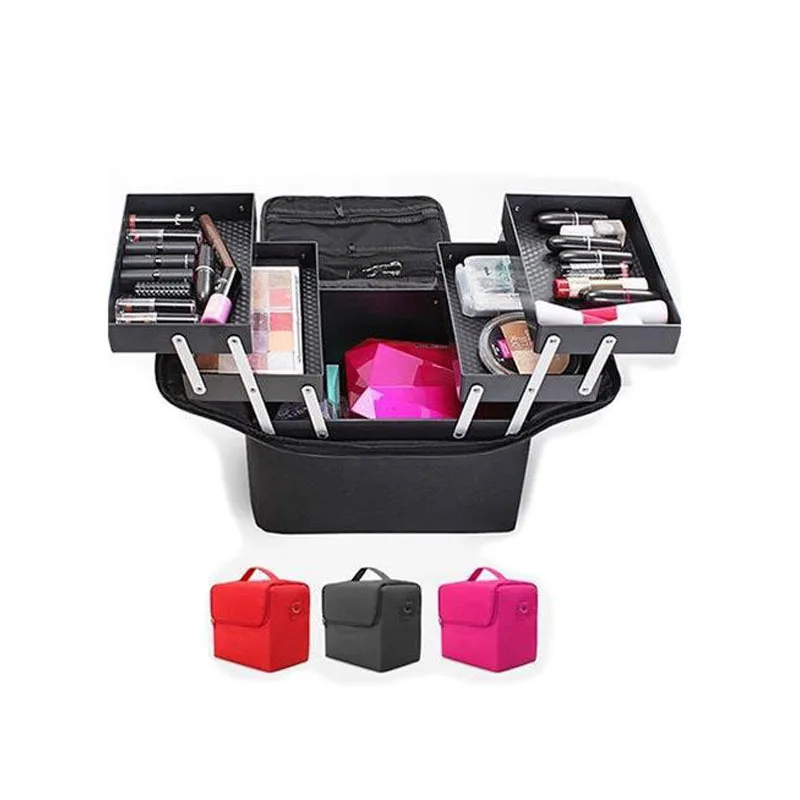 Wholesale  custom travel makeup cosmetic case bag for women from manufacturer