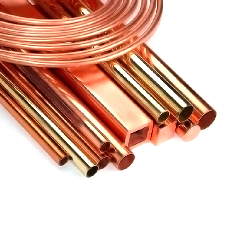 China Manufacturer Wholesale Copper Tubes Copper Coils Pipe For Plumbing