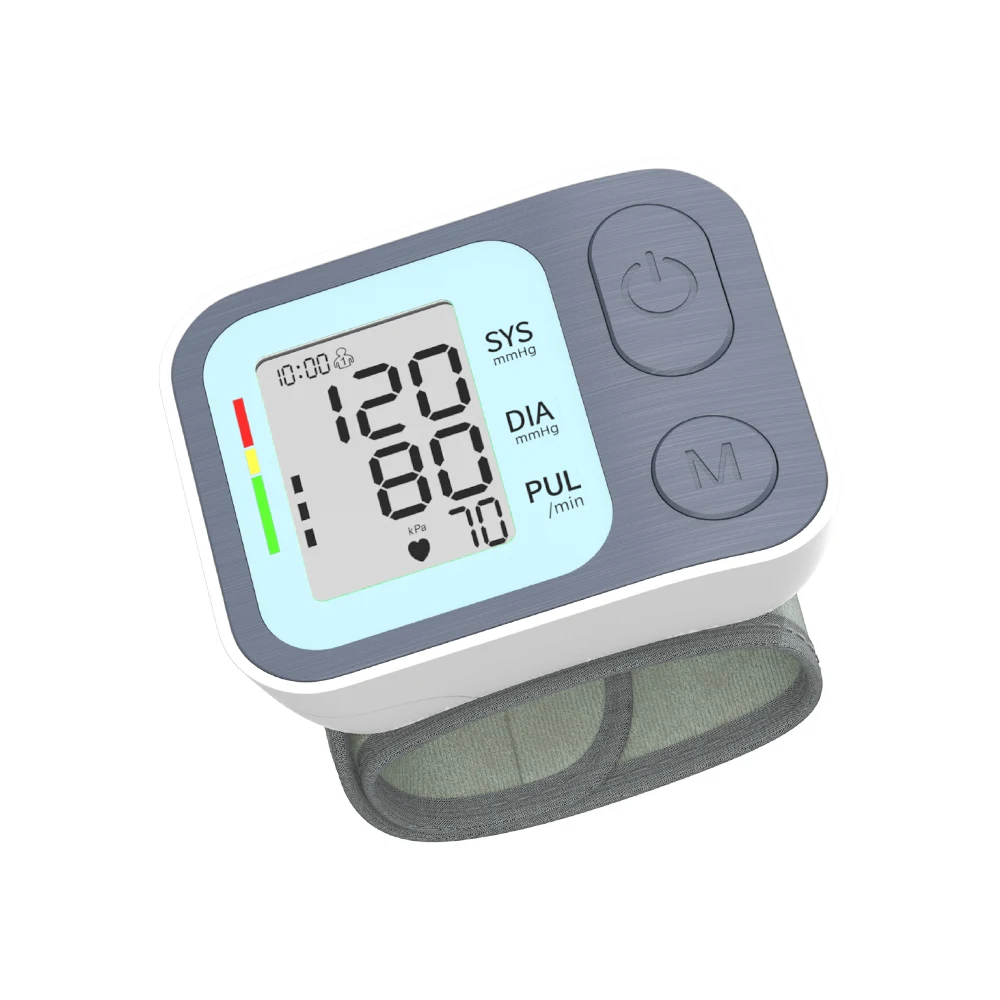 Portable Blood Pressure Machine Tensiometros Automatic Bp Machine Tensiometres  Electric Wrist Blood Pressure Monitors
