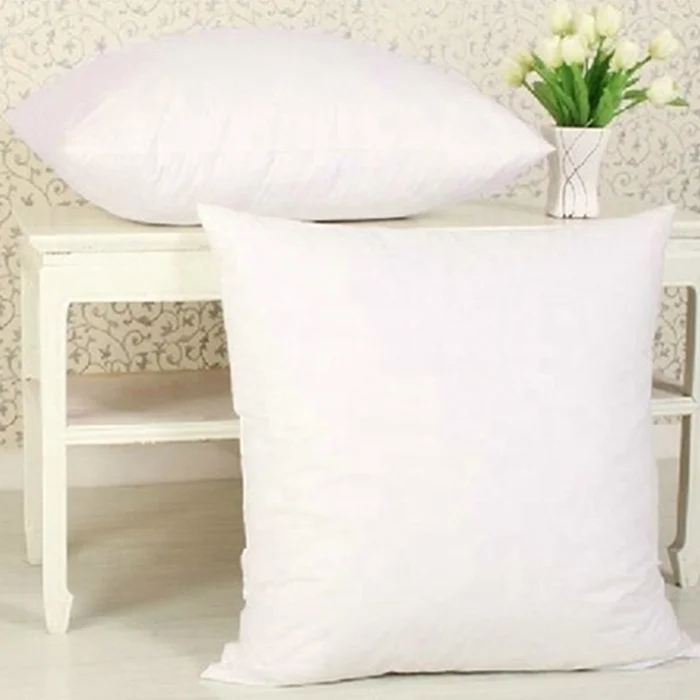Cheap quality pillow insert White Down Alternative Microfiber guarantee non-woven fabric neck pillow