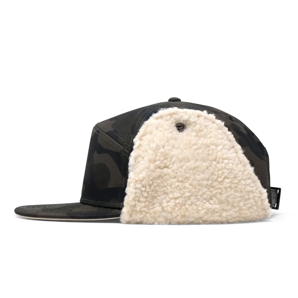 Luxury Waterproof gorras sports cap dad hat ear protector cover hat custom logo men earflap winter hat