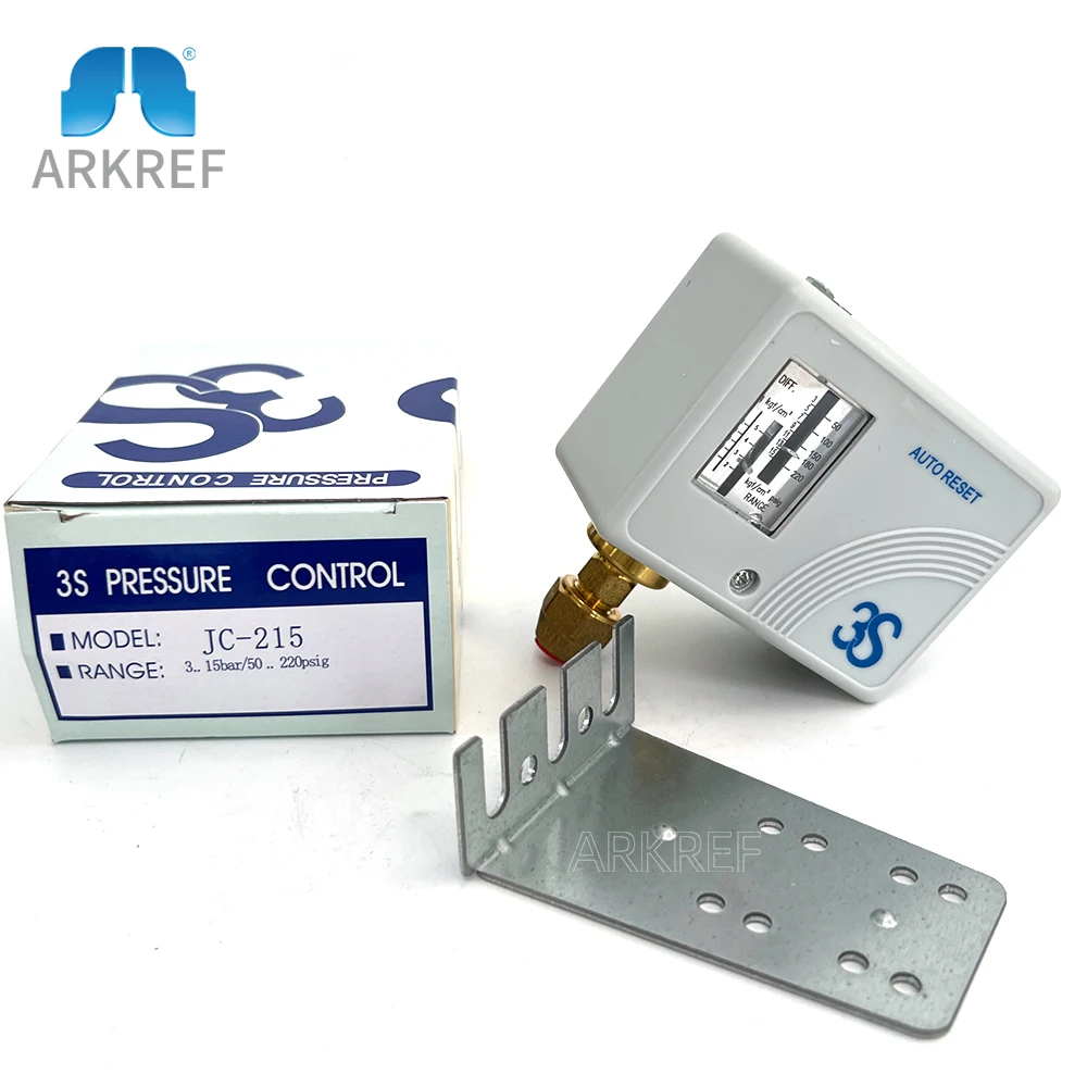 Korea 3S Pressure Switch Type JC-215 3-15 Bar/50-220psig 3S Pressure Control