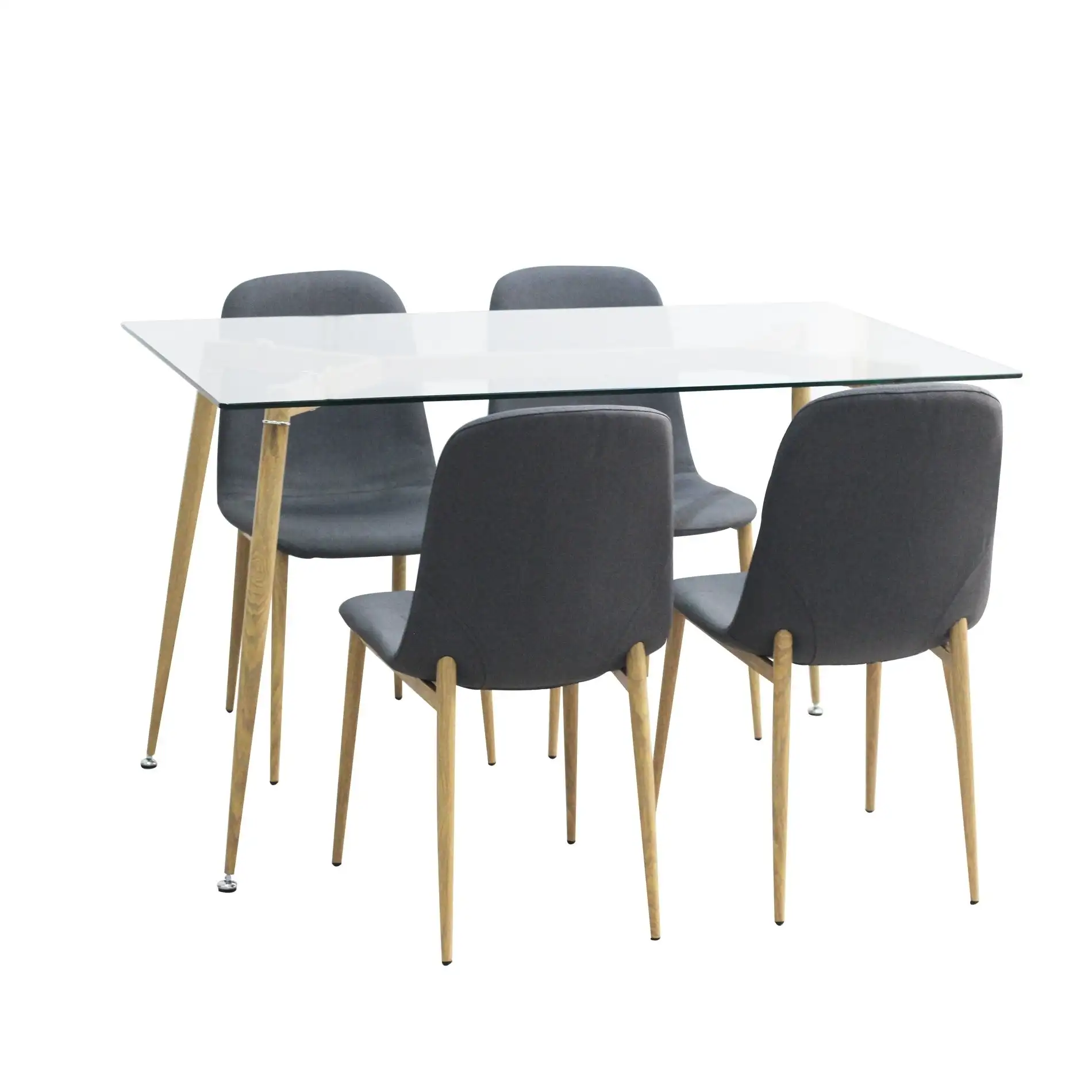 Factory Direct Modern Design Cheap Price Dining Room Set Chair Dining Table Set