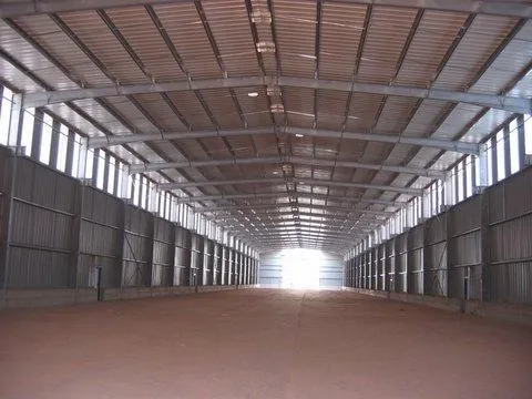 Steel Structure Warehouse Steel Frame Construction Prefabricated Warehouse Metal Building Structure