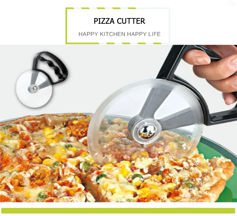 Good quality bakeware manual plastic pizza cutter