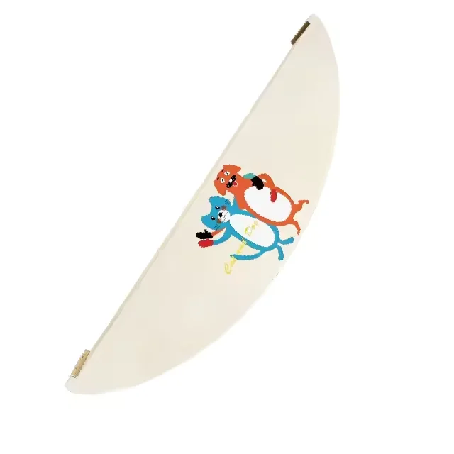 Wooden Stacking Blocks Balancing Game Moon Equilibrium Game Moon Wooden Stacking Blocks Sorting Toy