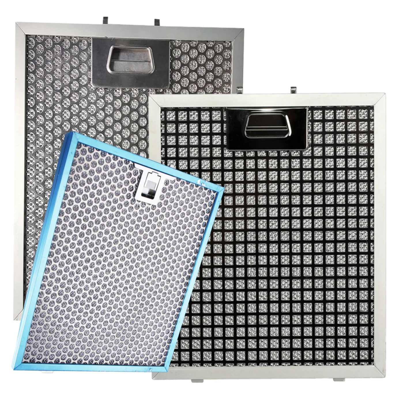 Customize Metal Mesh Hood Filter Range Hood Aluminum Microwave Filter Kitchen Remove Grease Metal Mesh Oven Filter