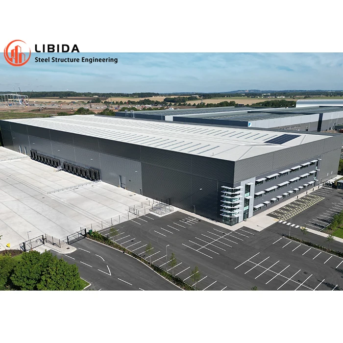 Construction Prefabricated And Prefab Workshop / Office Warehouse Steel Structure Building Warehouse