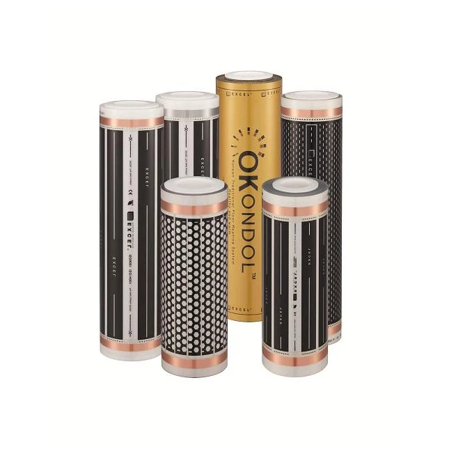 Wholesale EXCEL All Type Self-Regulating Heating Film PTC Carbon Heating Film Underfloor Heating Film