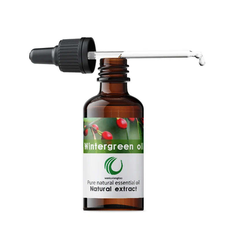 100% Pure Wintergreen Oil Aromatherapy  Steam Distilled Essential Oil For Muscle Relief & Aromatherapy Diffusion Body Care