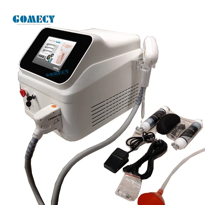 GOMECY 1200W 1600W ice Titanium diode Laser ice platinumTriple wave 755 808 1064 diode laser hair removal machine price