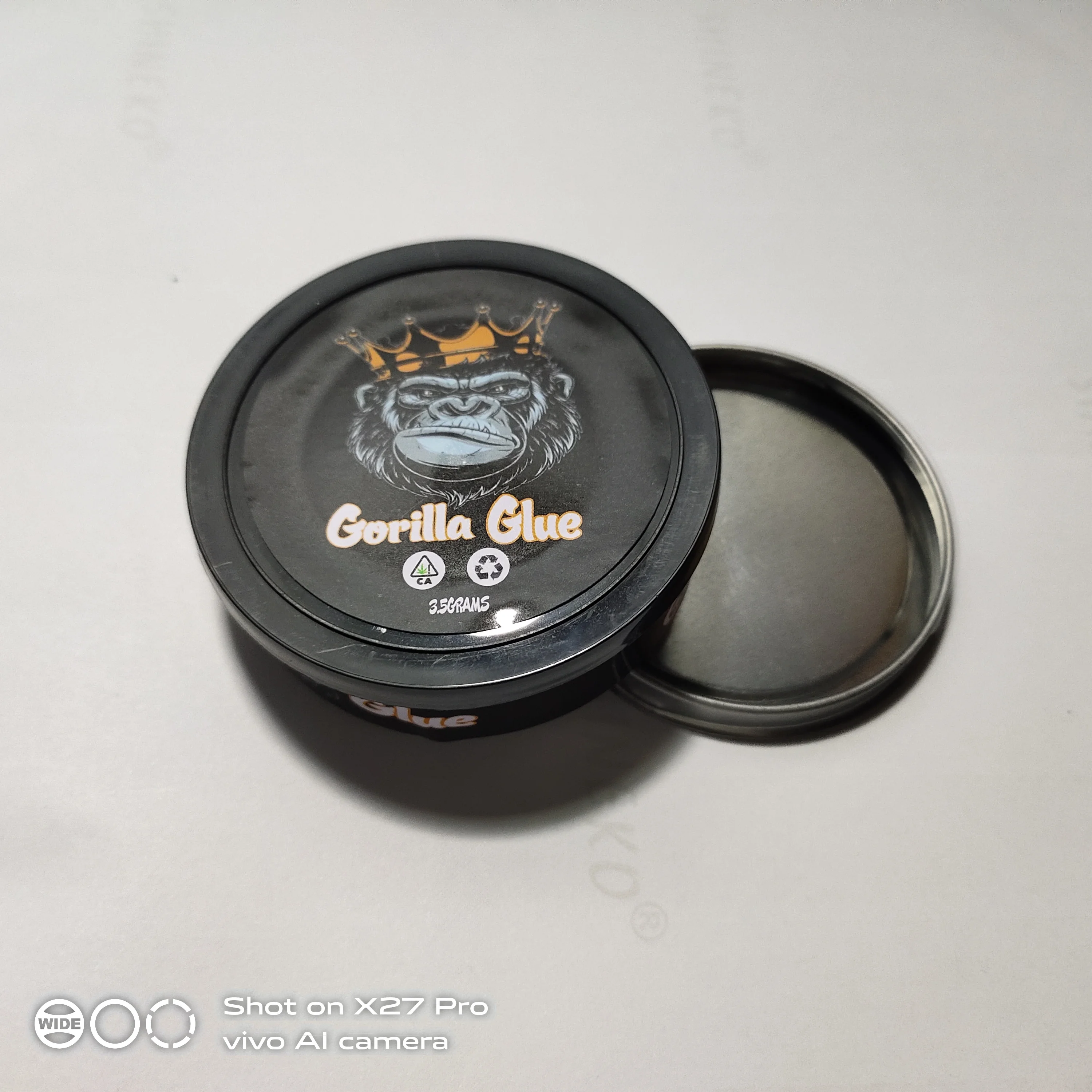 
100ml pressitin tuna starburst cali tin cans 35g container-gusher cans with edible labels 