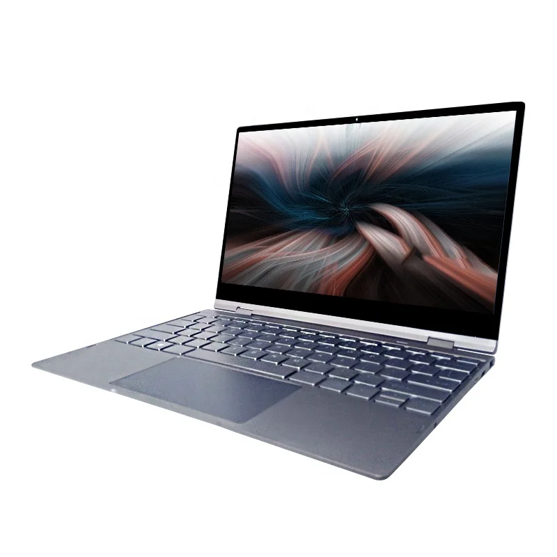 12,5 дюймов сенсорный экран Ноутбуки с core i5 180 градусов петли разблокировка отпечатком пальца с подсветкой портативных компьютеров