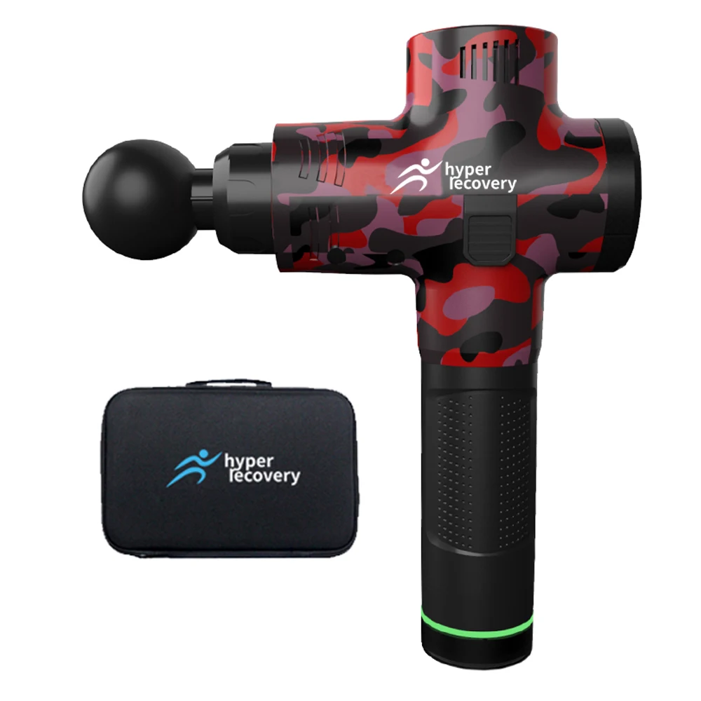 Massage gun muscle massager deep tissue percussion portable handheld electric body massager sports drill super silent brushless