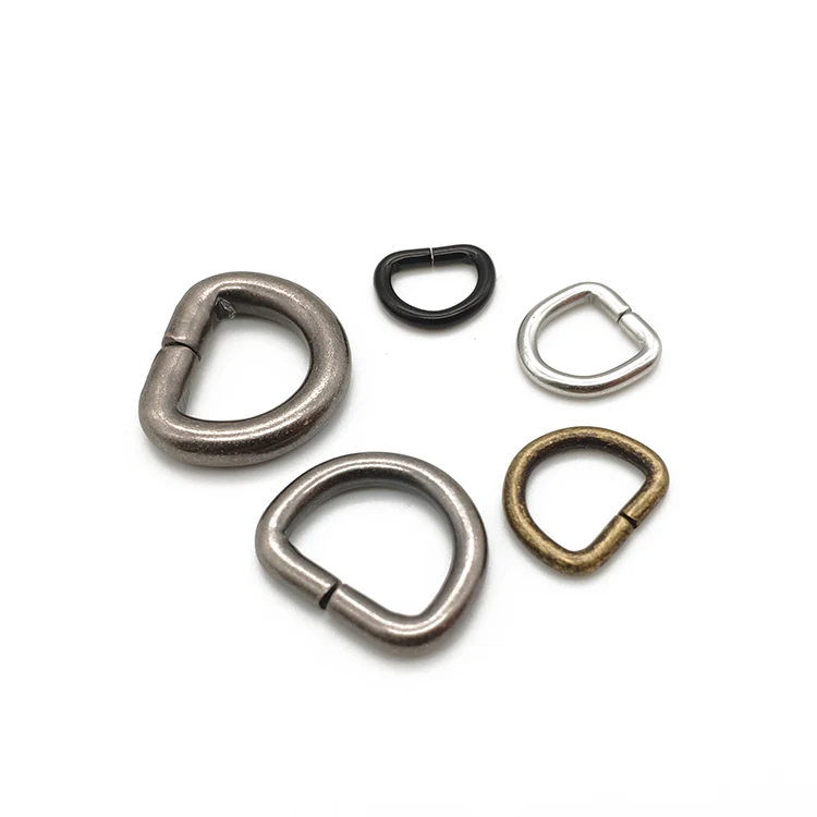 Bag D Buckle Ring Metal Handbag Hardware Accessories D Ring for Purse
