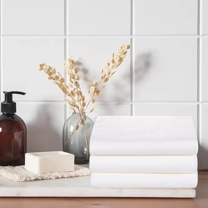 Non-woven disposable Bath Towel hairdressing bath towel disposable absorbent towel