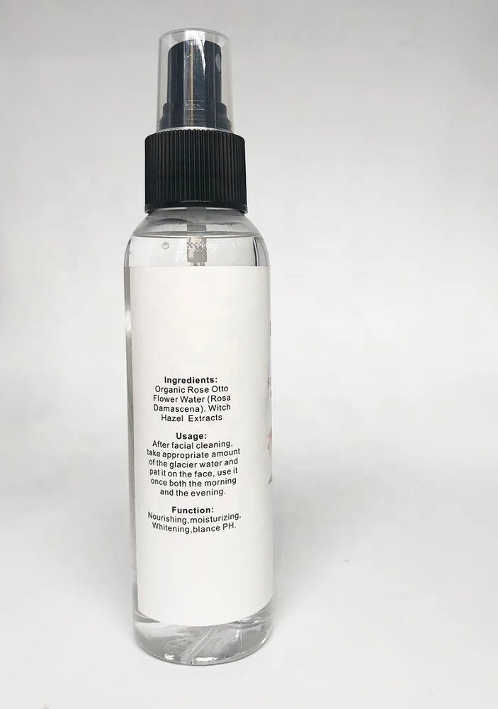 
Skin care guide anti-aging toner facial freshener professional makeup Private Label Rose Water iran rose water 