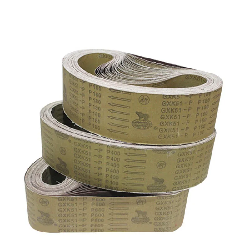 Sharp abrasive belt GXK51-P brown corundum abrasive belt wood sanding belt