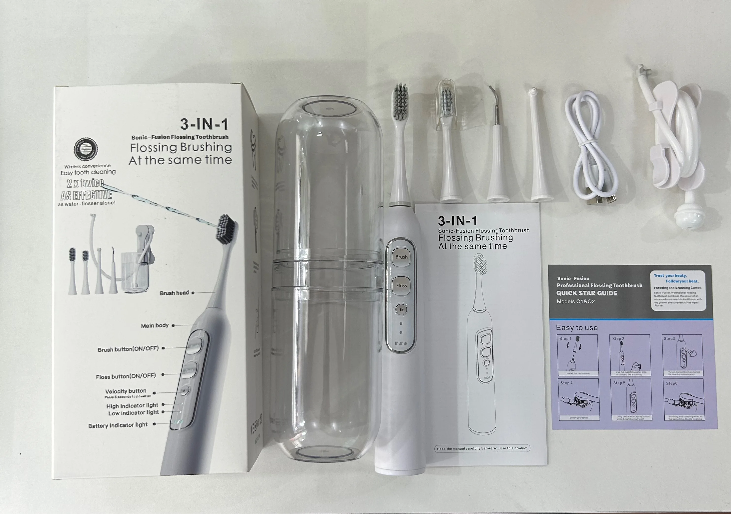 Прямая поставка с завода новый 2024 ooled дисплеем и водоструйным флоссером смеситель для стоматологического здоровья