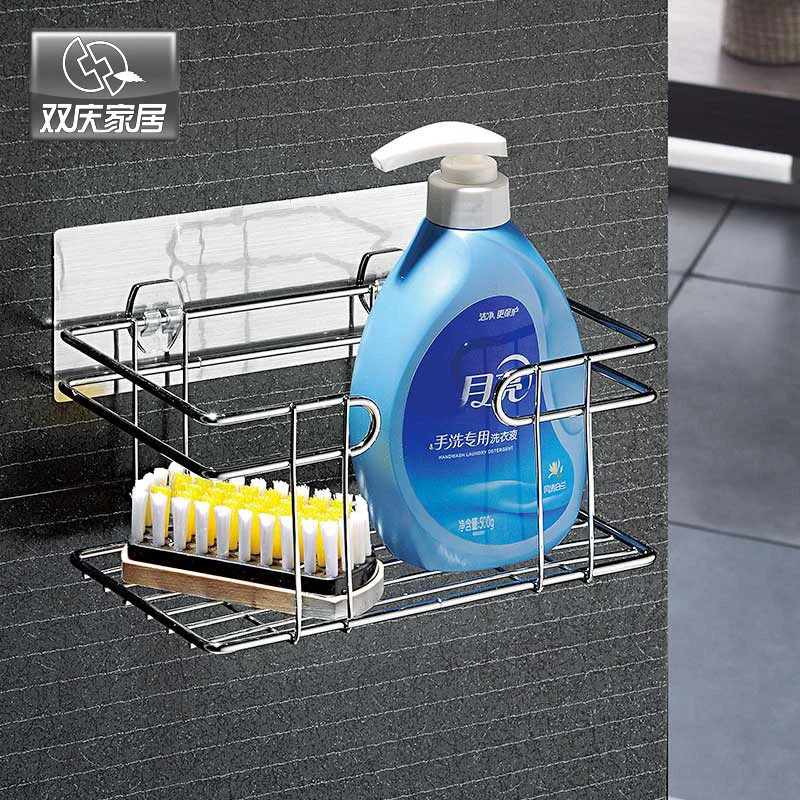 Corner Shelf  Bathroom Shower Caddy  shelf Basket Stainless Steel  Wall Mount Chrome Bathroom Accessories