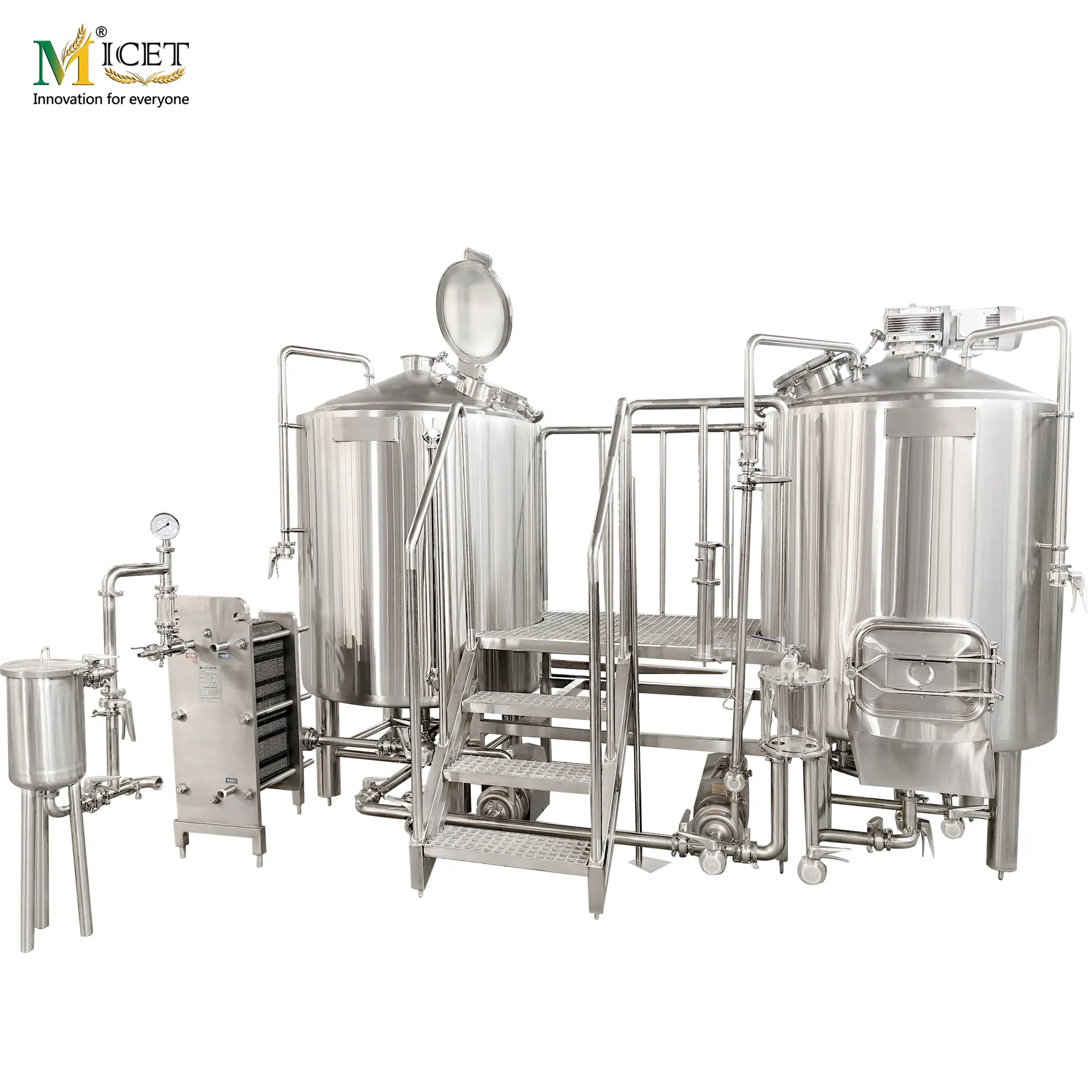 7BBL Beer Brewing Equipment Microbrewery For Sale