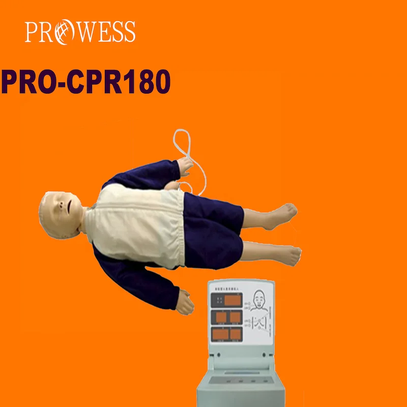 PRO-CPR180 ребенка сердечно-легочной реанимации манекен сердечно-легочной реанимации Учебная модель для детей простой тип