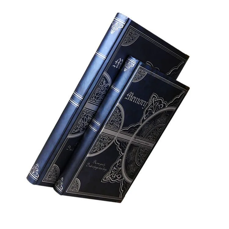 Custom decoration hard shell false book decoration books black and white round spine hardcover book