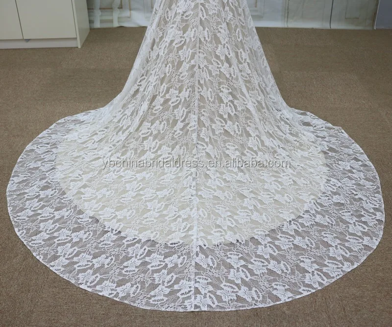 Open back french lace wedding dress,lace muslim hijab wedding dress,lace wedding dress patterns