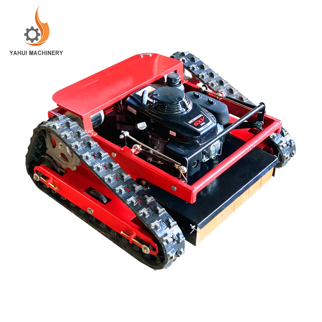 Remote Tracked Slope Grass Cutters Tracked Lawn Mower