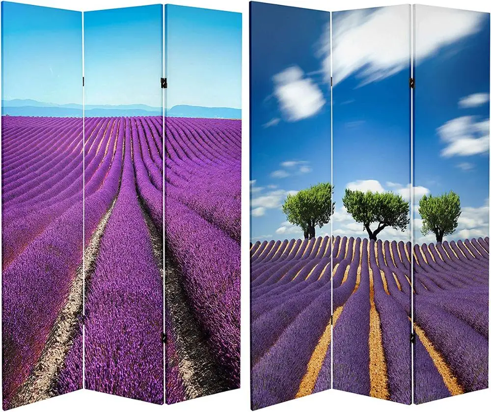 Wholesale home decor led light partition wall folding screen room divider