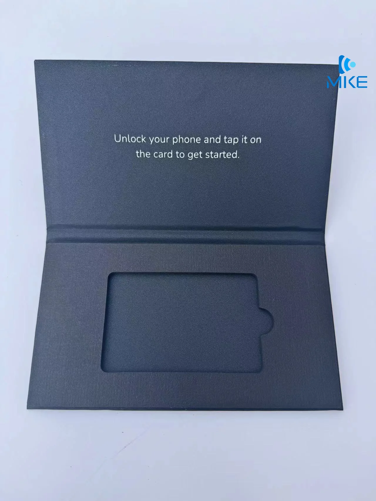 Blank Magnetric closure paper nfc wedding membership paper cards boxes packages credit card packaging box