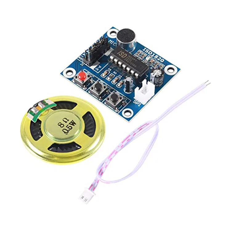 Mini pre-recorded light sensor activated sound voice music chip module with motion sensor for gift box