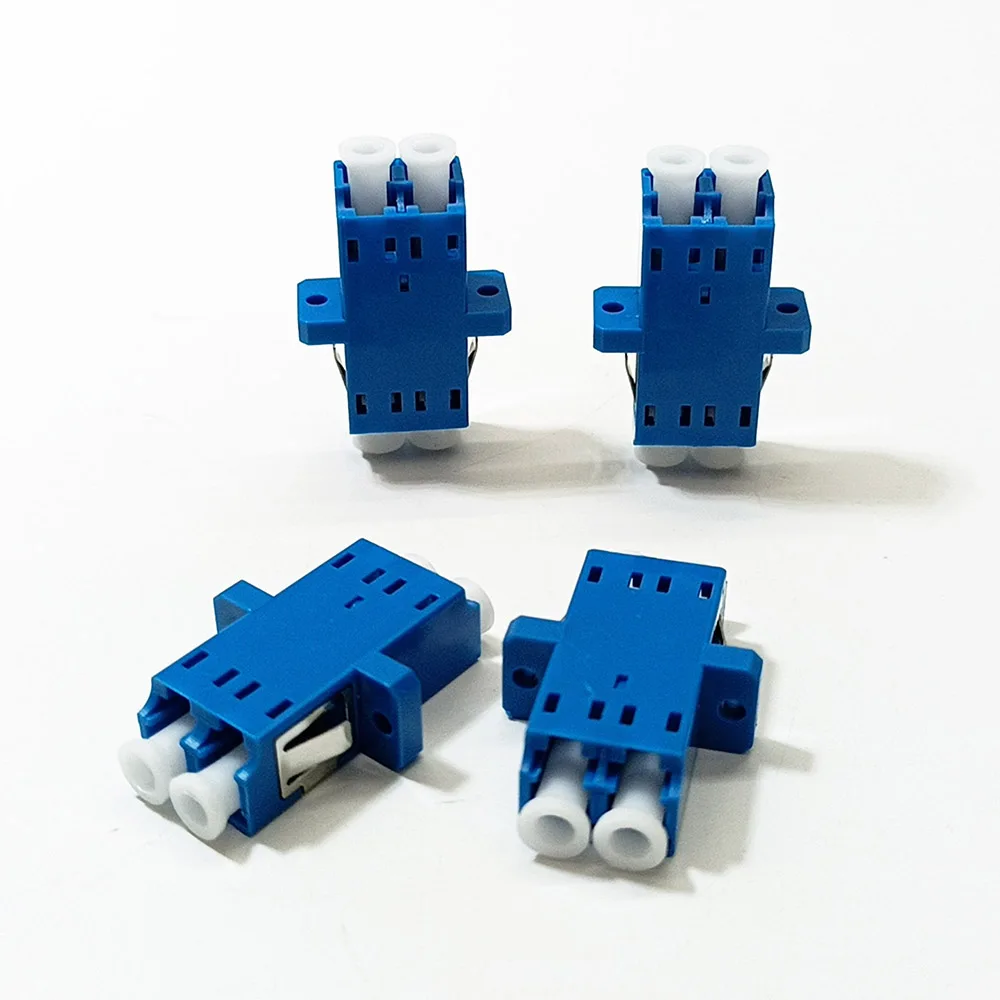 LC/UPC Multimode Fiber Optic Adapter Duplex LC Connector for Equipment Adaptor Connector Hybrid Adaptor