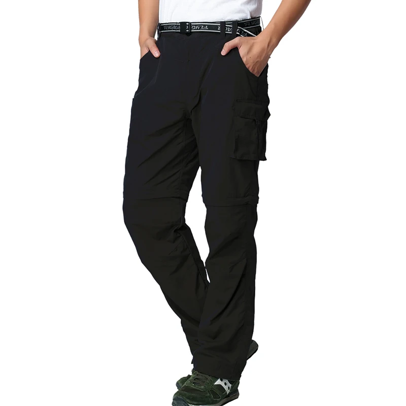 Flygaga Men Fast Drying Convertible Cargo Pants Desmontable  Pantalones De Hombre Breathable Outdoor Trekking Tactical Pants