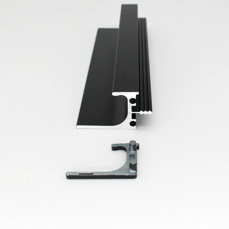 Aluminum Furniture Hidden Handle Kitchen Cabinet U Shape  L Shape Handles Furniture Drawer Handles