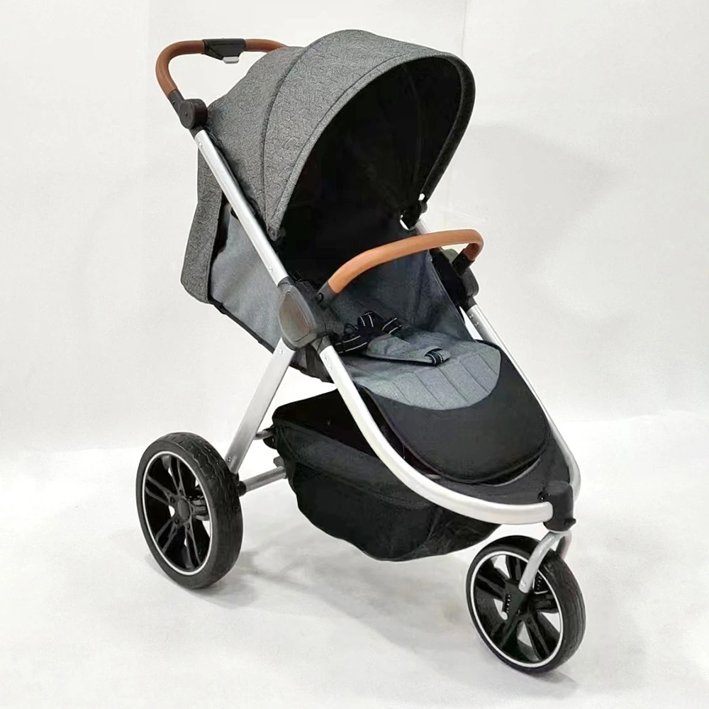 2023 Foldable Travel System All-terrain Multi-Position Recline Toddler Jogger Baby Stroller 3 wheels