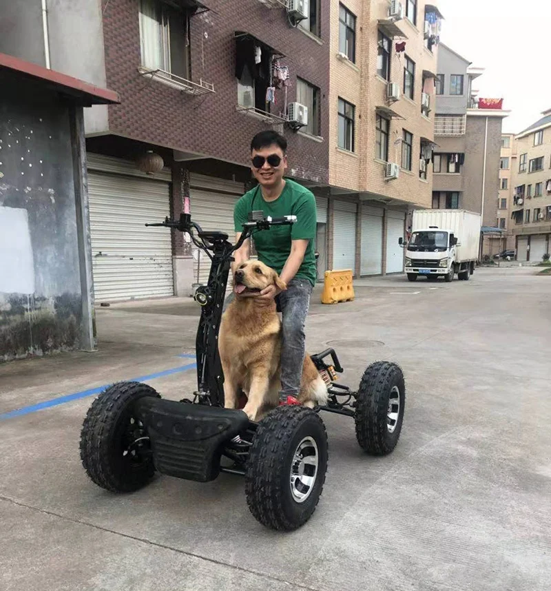 New Electric ATV Dune Buggy 6000W Electric Quad Bike Four Wheel Driving Li-ion 60V/60A high quality lithium battery