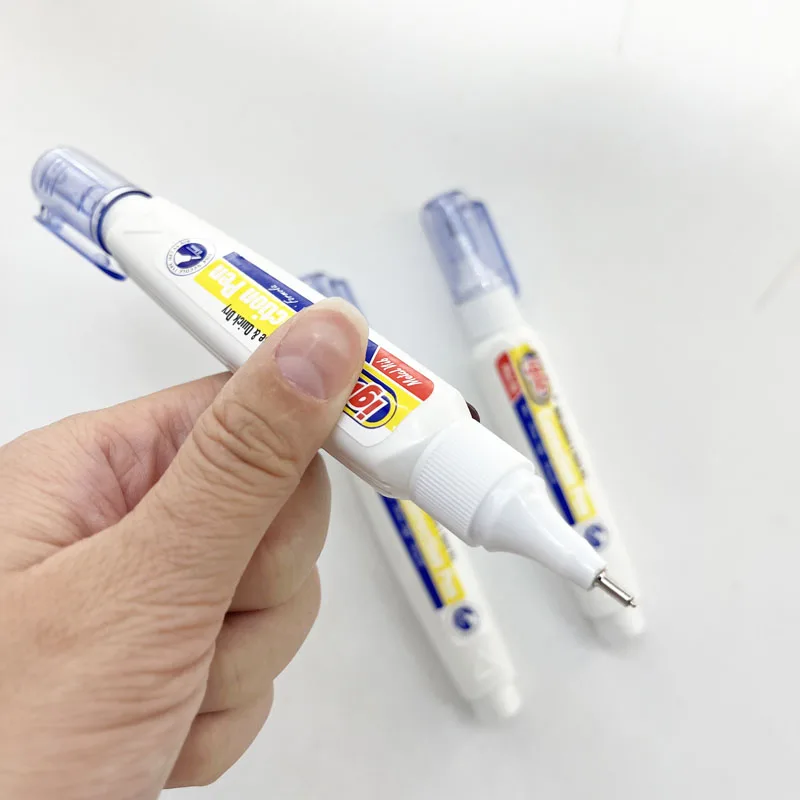 Original Design Mini-size Quick Dry Office Student Usable Metal Tip Correction Liquid Pen