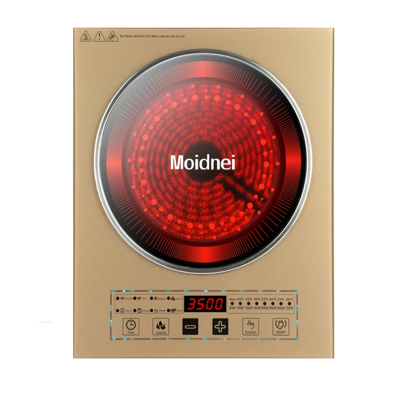 3500W Durable Electric Cook Top Induction Heating Plate Cooker Household