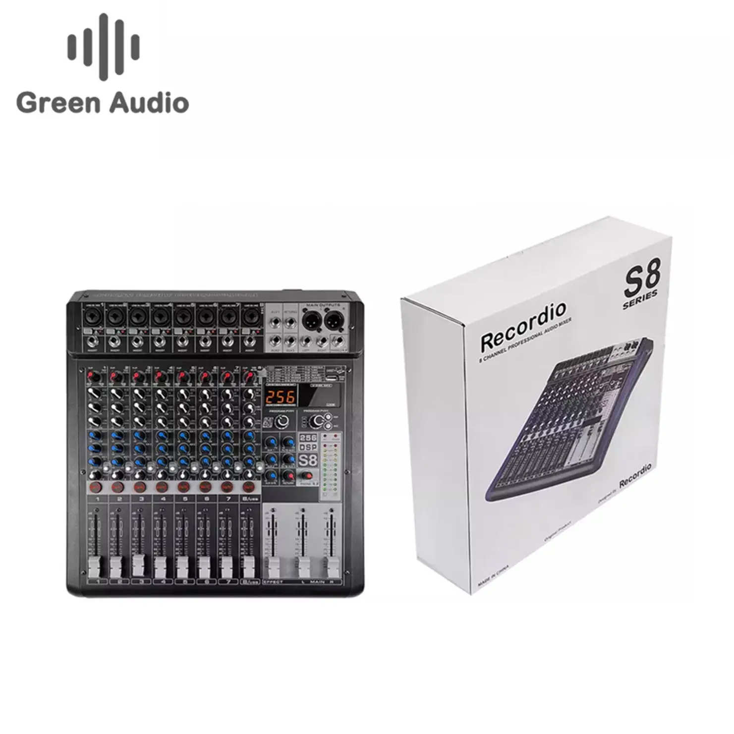 GAX-S8 пластиковые Soundcraft звукомикшер сделанные в Китае