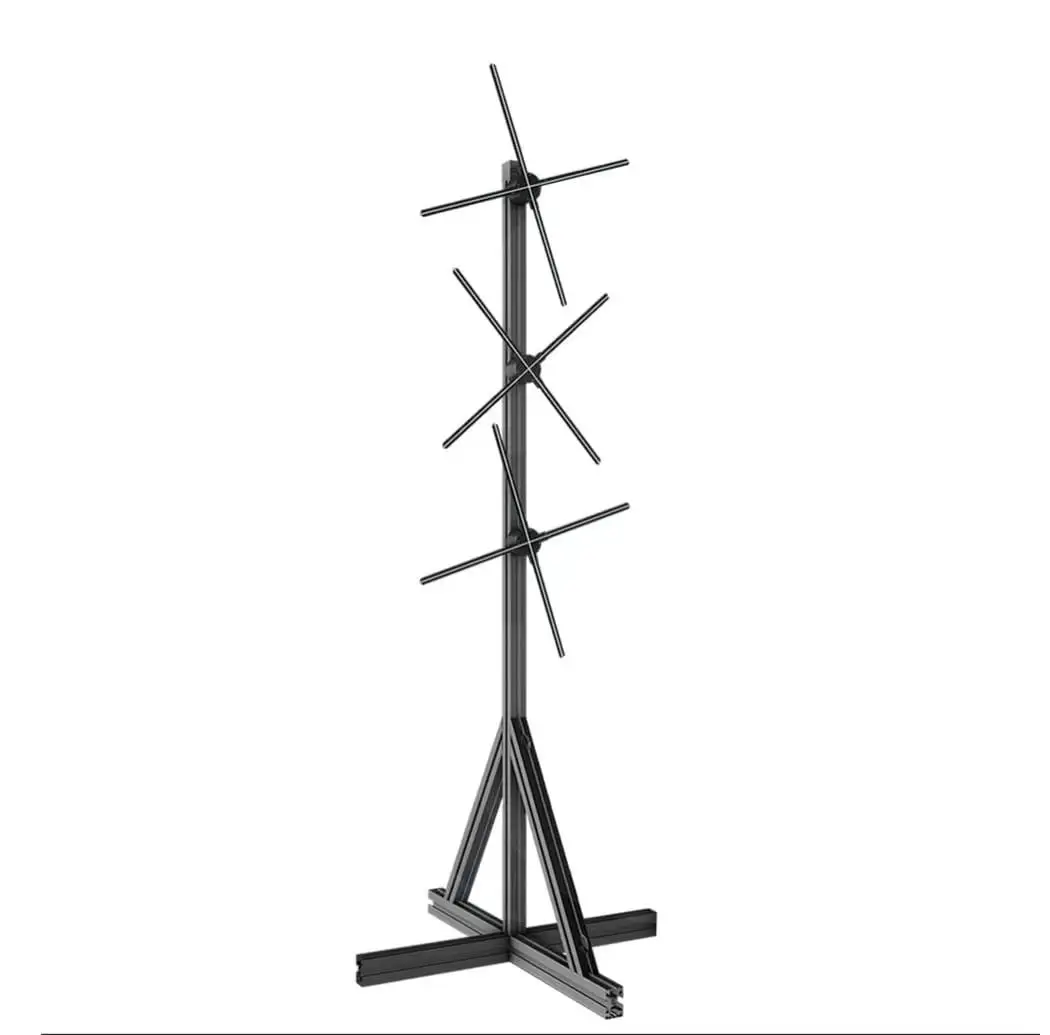 Wholesale Robot Human 3*3 Wall 3*1 Splicing 3D Hologram Fan Wifi App Synchronization Video Wall Led Advertising Display