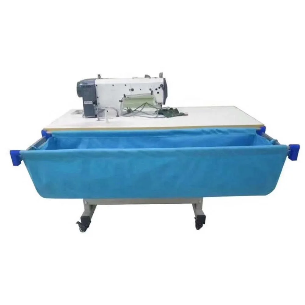 Foldable industrial 1.2m foldable Clothing Bucket Shrinking Bucket cloth folding telescopic bucket for sewing machine