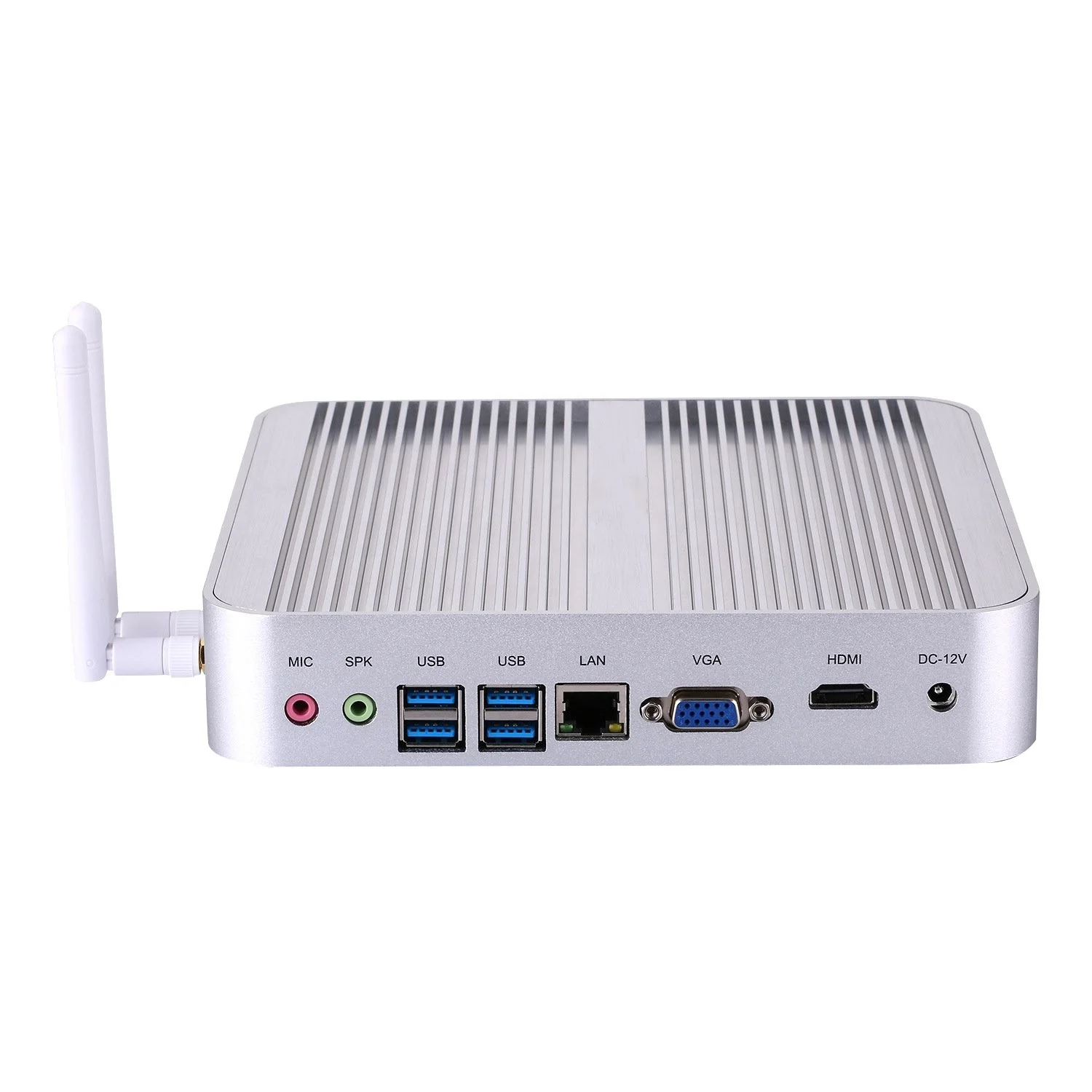 Наличии 8Th Core I5 8250U фабрика питания Kayblake безвентиляторный мини ПК с Win 10 Vga Hd