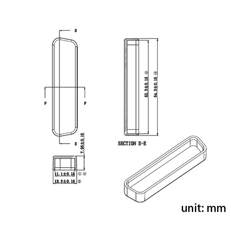 DB-50 50 Pins D-sub Cable Connector Adapter Dust Cap Cover Protector for Female