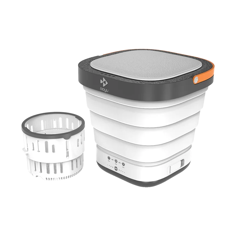 Moyu Fourth Generation Folding Mini Washing Machine Portable Laundry Dehydrated Washing Machine For Baby Clothes Socks Underwear