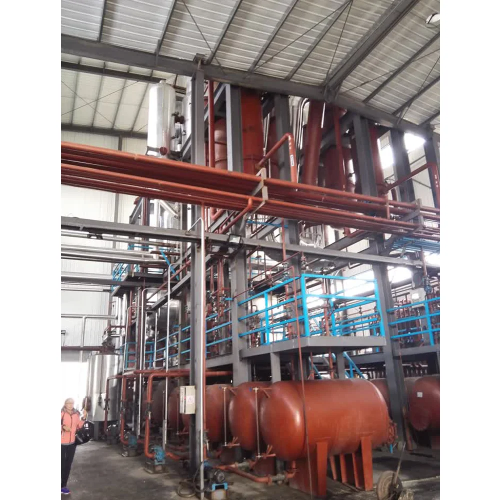 vacuum distillation biodiesel machine crude rapeseed oil biodiesel line