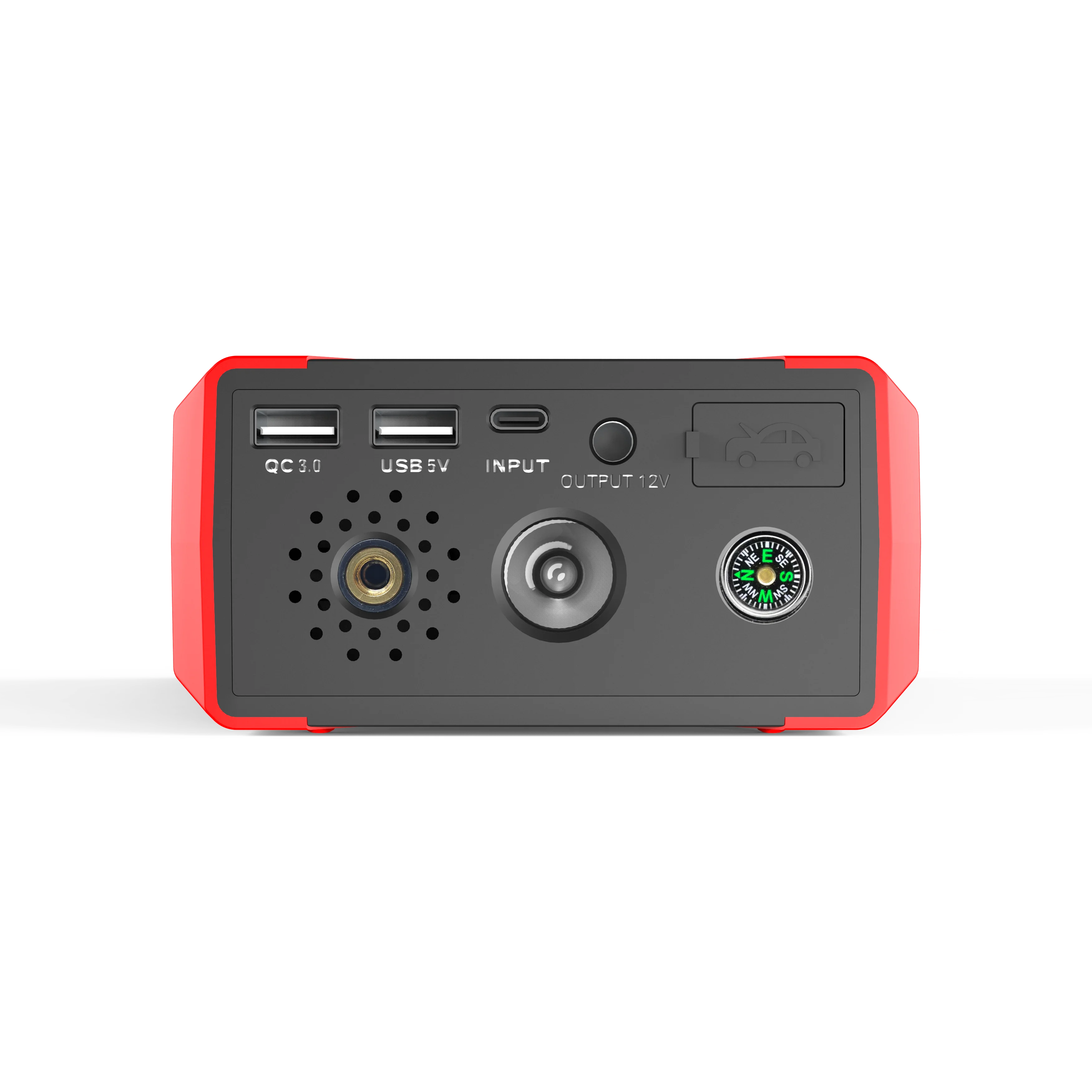 37000mWh Car Jump Starter Portable With Air Compressor 2000A Peak Current Jump Starter Auto Emergency Booster