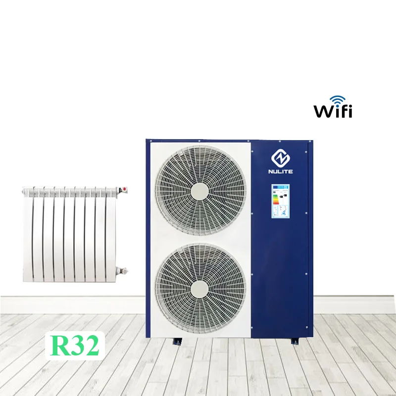 
 Тепловые насосы класса A +++, 18 кВт, 20 кВт, 22 кВт, инвертор Warmepumpe R32, тепловой насос от воздуха к воде, моноблок  