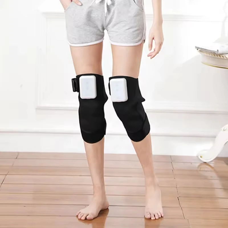 Direct Selling Professional Protective Self Heat Junior Soft Knee Pads Knee Pain Relief Machine Usb Rechargeable Knee  Massager