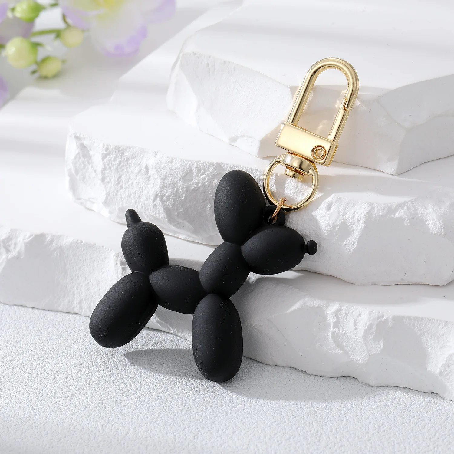 Unique Design fashion Dog Balloon Dog Keychain Animal Pendant Balloon Dog Charm Jewelry Accessories Diy Jewelry
